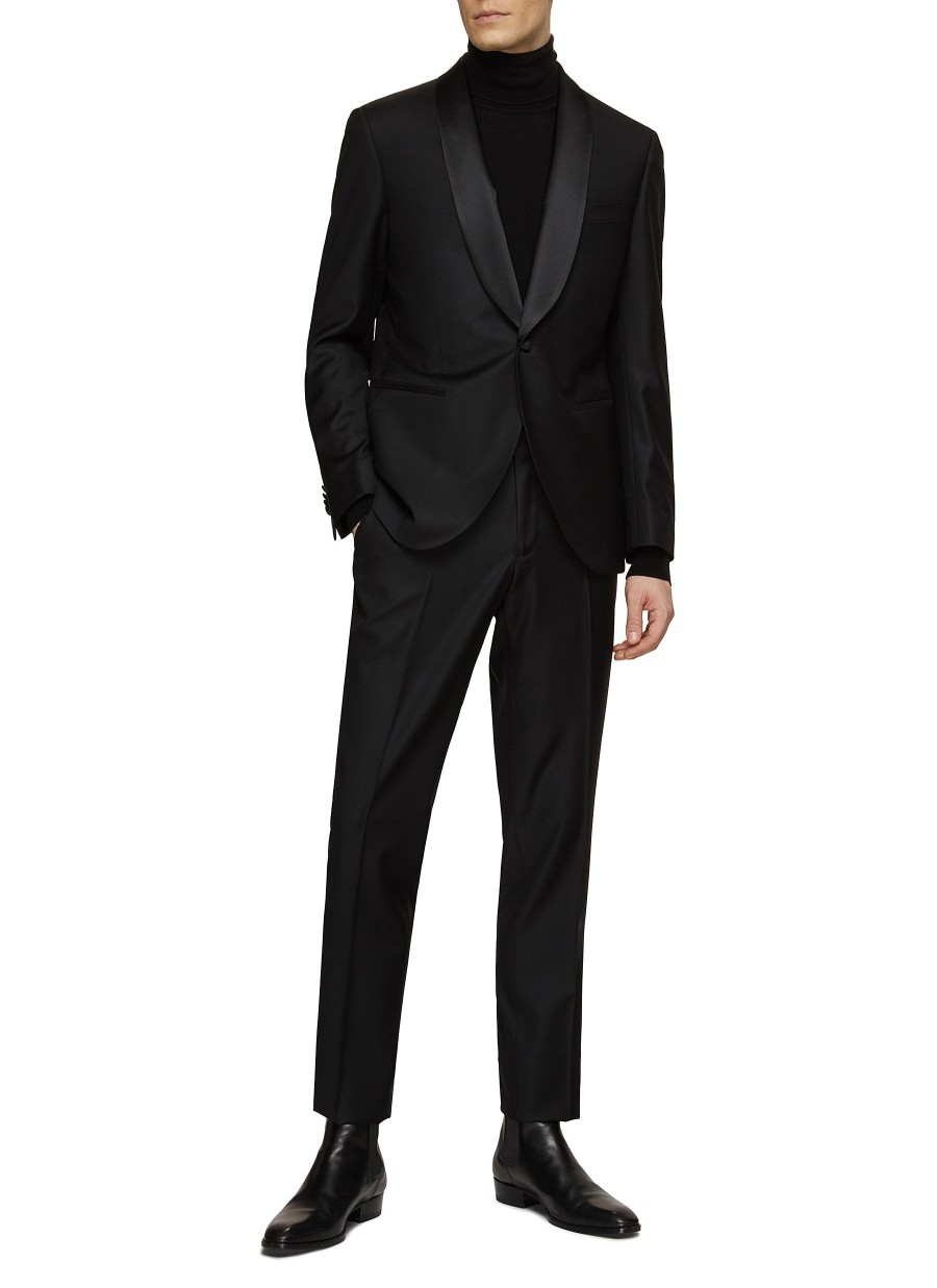 Men EQUIL Suits | Shawl Lapel Loro Piana Super 150S Tuxedo