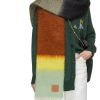 Women LOEWE Scarves & Wraps | Gradient Stripe Mohair Wool Scarf