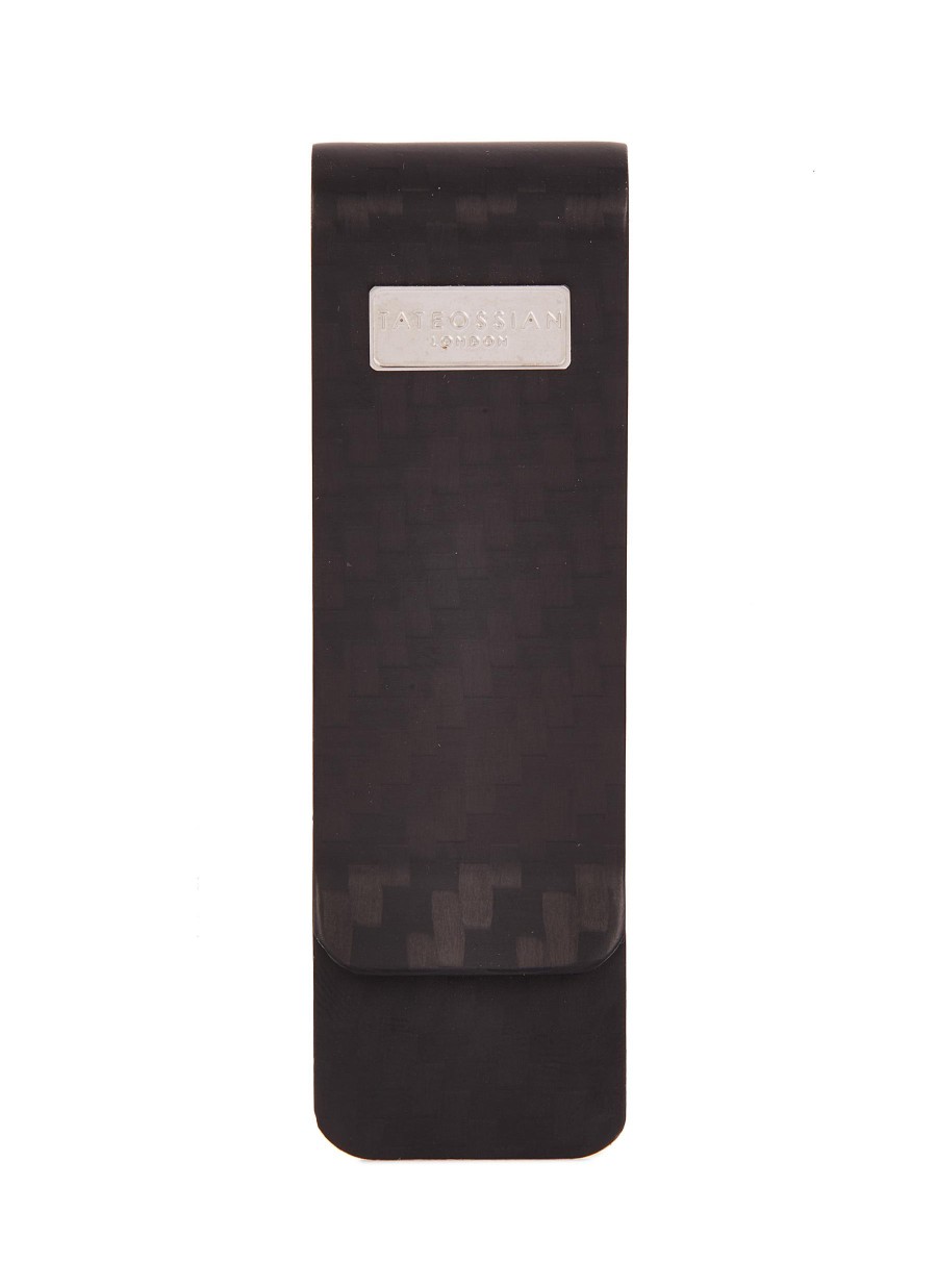 Men TATEOSSIAN Small Leather Goods | Carbon Fibre Money Clip