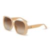 Women LINDA FARROW Eyewear | Mima Acetate Thick Square Sunglasses