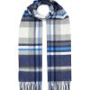 Men JOHNSTONS OF ELGIN Scarves | Flannel Check Cashmere Scarf