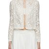 Women GIAMBATTISTA VALLI Jackets | Flower Macrame Bolero Jacket