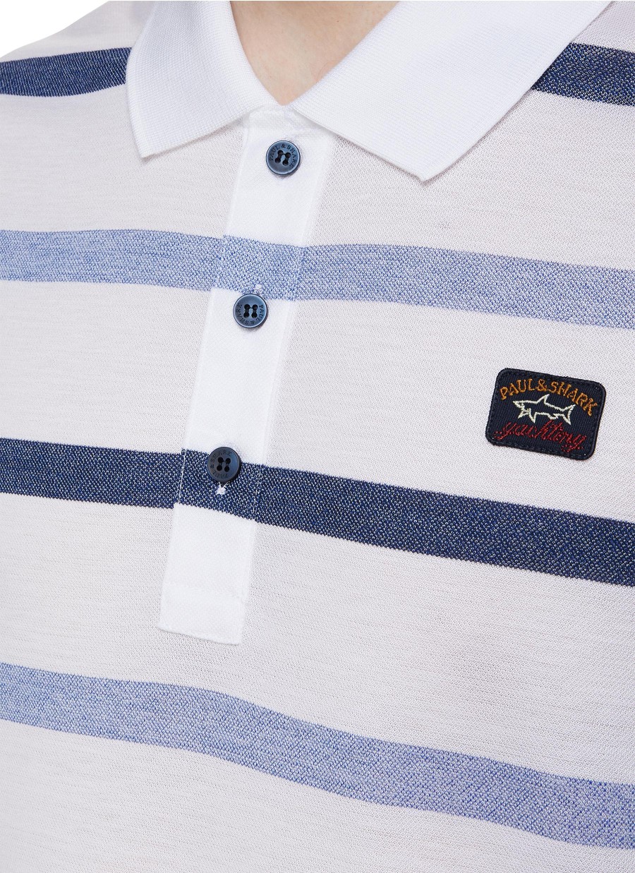 Men PAUL & SHARK Polos | Stripe Polo