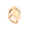 Women VHERNIER Fine Jewellery | Abbraccio 18K Rose Gold Midi Ring — Size 52