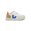 Women VEJA Shoes | V-12 Toddlers Leather Velcro Sneakers