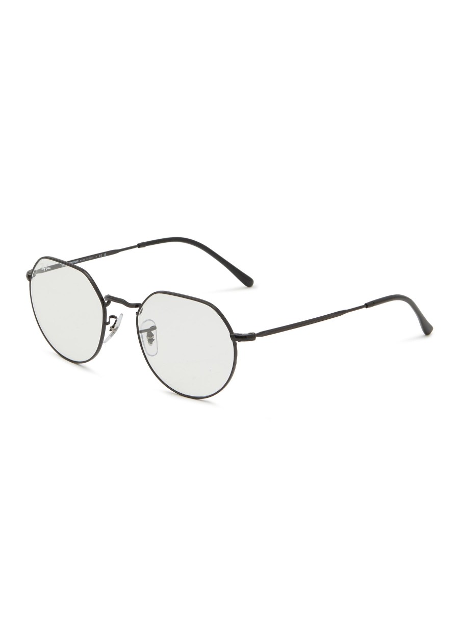 Men RAY BAN Eyewear | Metal Irregular Optical Glasses