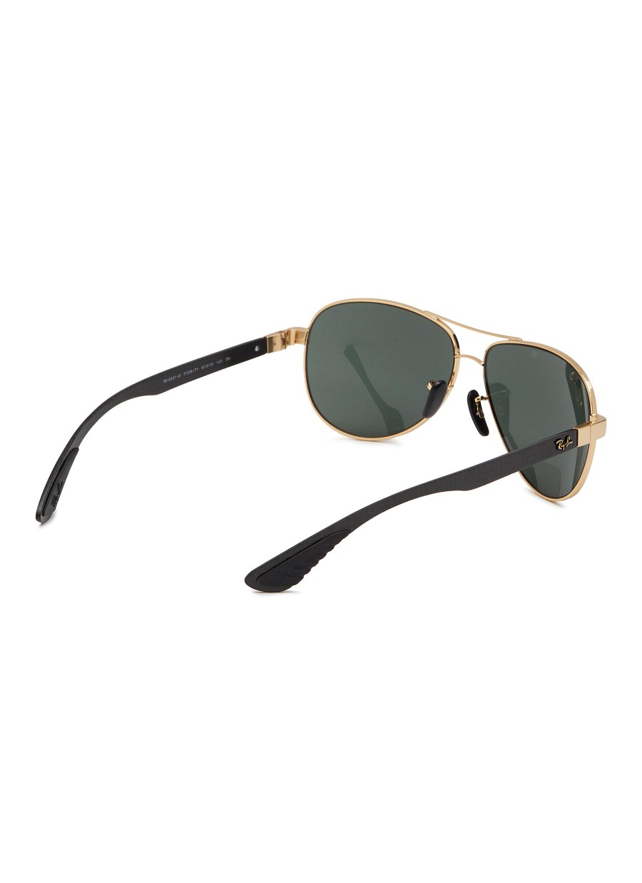 Men RAY BAN Eyewear | X Scuderia Ferrari Metal Pilot Sunglasses