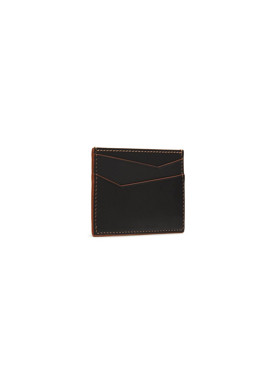 Men LOEWE Small Leather Goods | Puzzle' Stitch Plain Cardholder