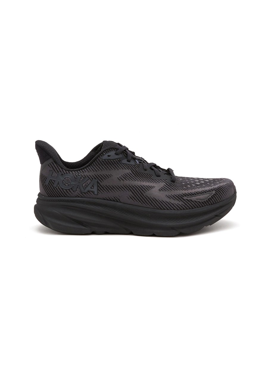 Men HOKA Sneakers | Clifton 9' Low Top Lace Up Sneakers