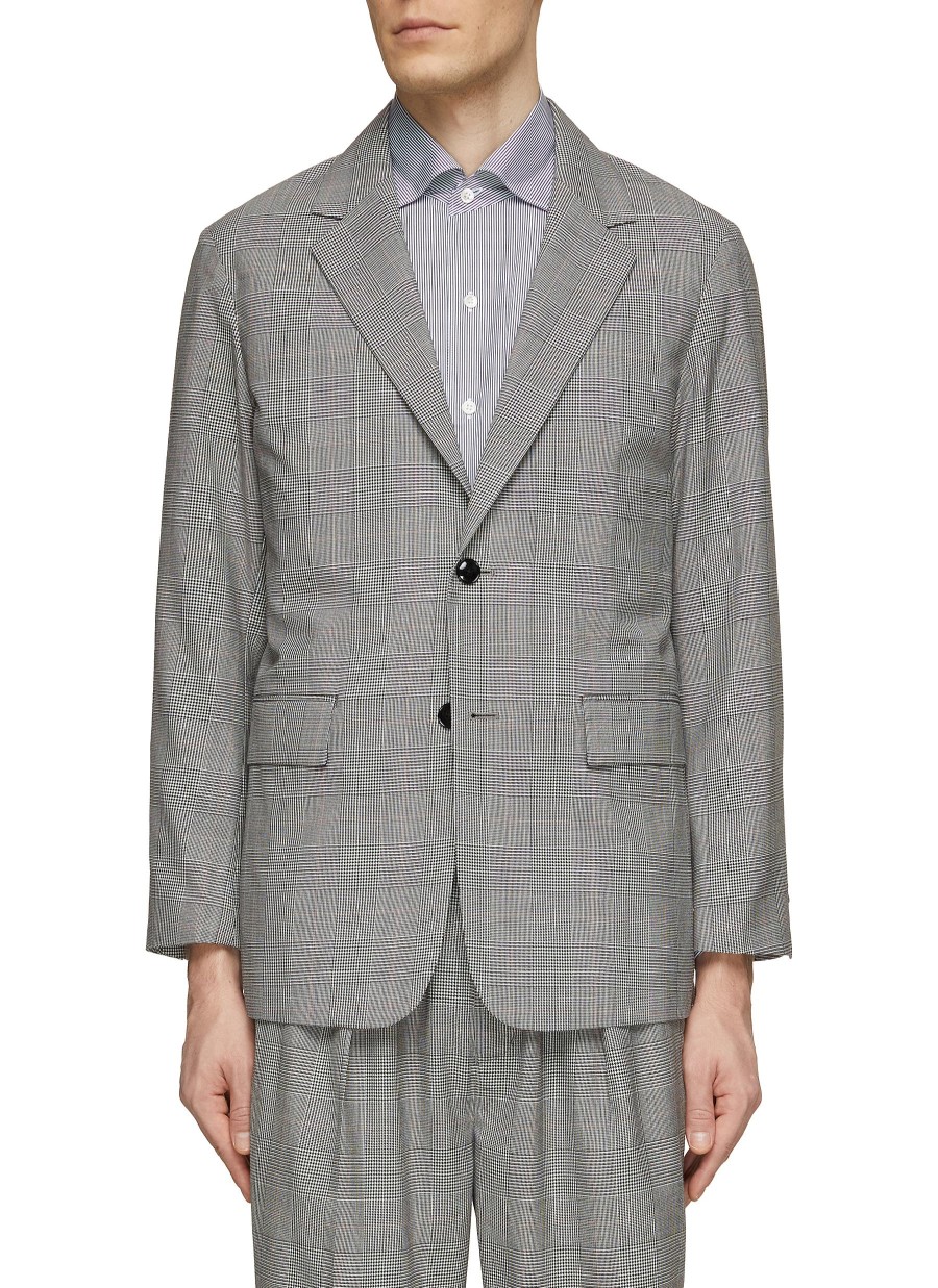 Men TOMORROWLAND Suits | Single Breasted Chequered Blazer