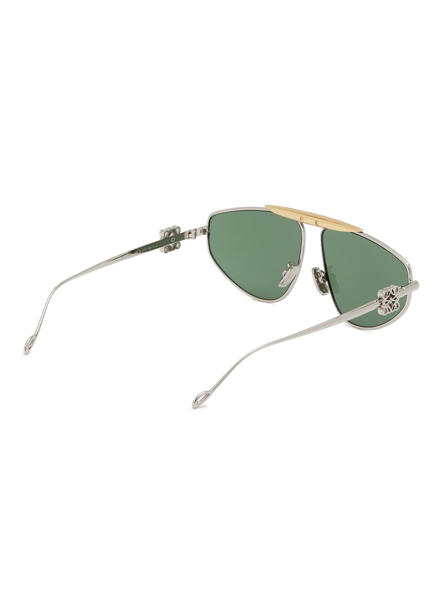 Women LOEWE Eyewear | Metal Aviator Sunglasses