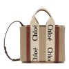 Women CHLOÉ Tote Bags | Small 'Woody' Eco Canvas Tote Bag