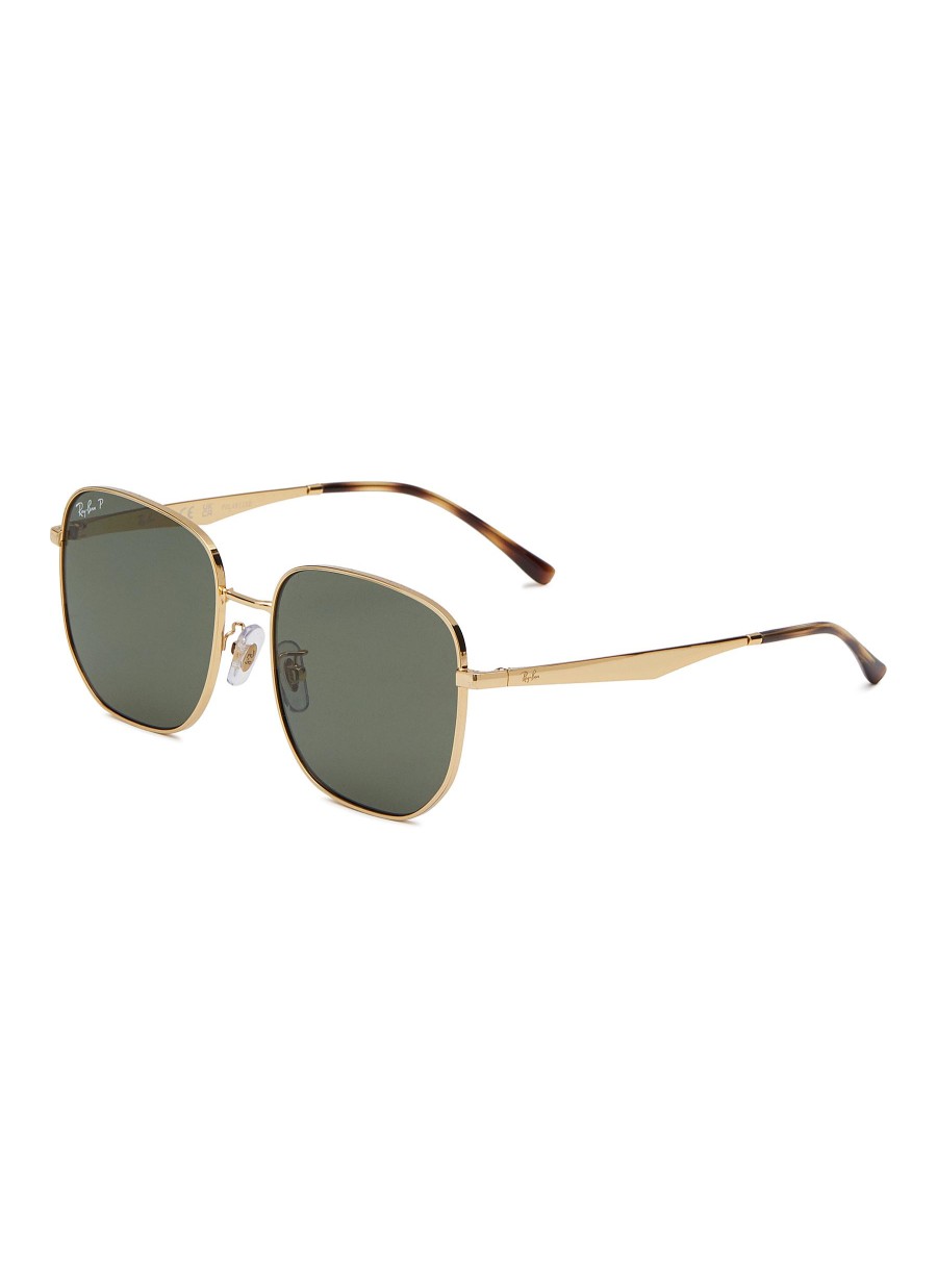 Women RAY BAN Eyewear | Metal Irregular Sunglasses