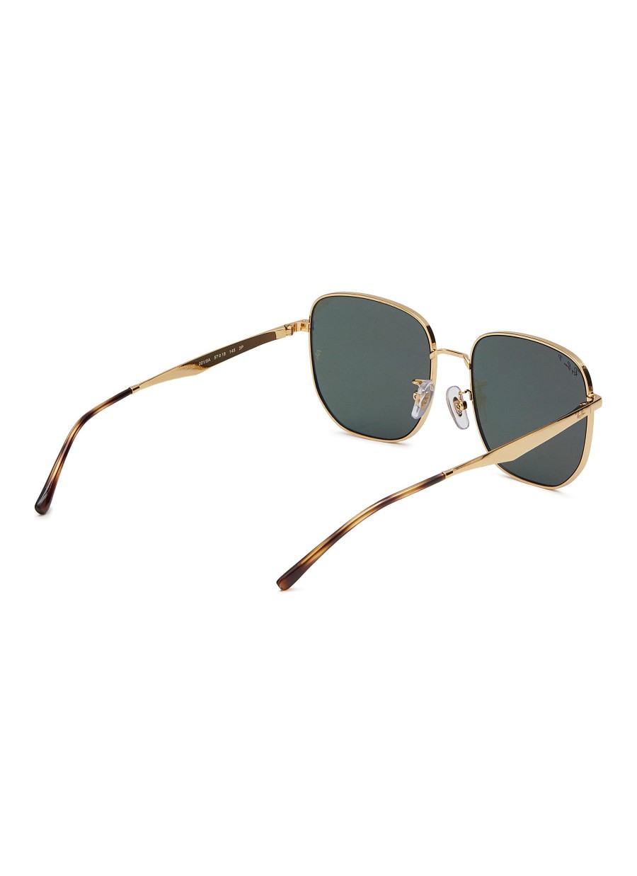 Women RAY BAN Eyewear | Metal Irregular Sunglasses