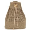 Women MIZELE Backpacks | Safari Crocheted Lurex Backpack