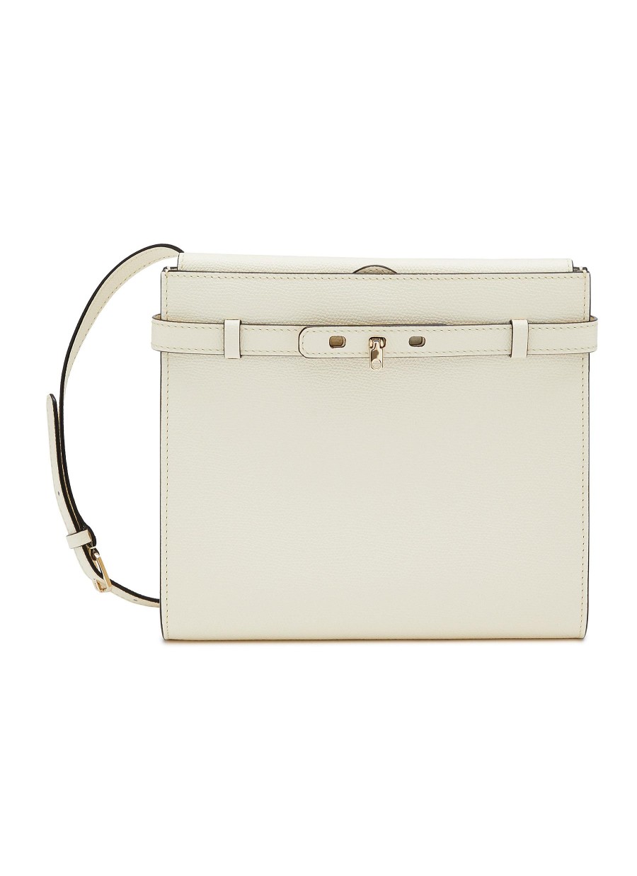 Women VALEXTRA Crossbody | Brera B-Tracollina Leather Crossbody Bag