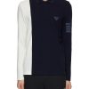 Men SOUTHCAPE Polos | Colour Block 4 Row Polo Shirt