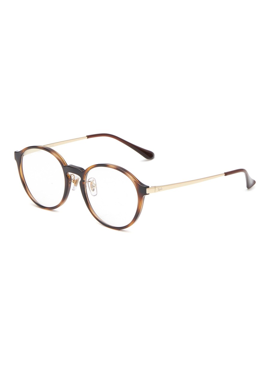 Women RAY BAN Eyewear | Acetate Phantos Round Optical Glasses