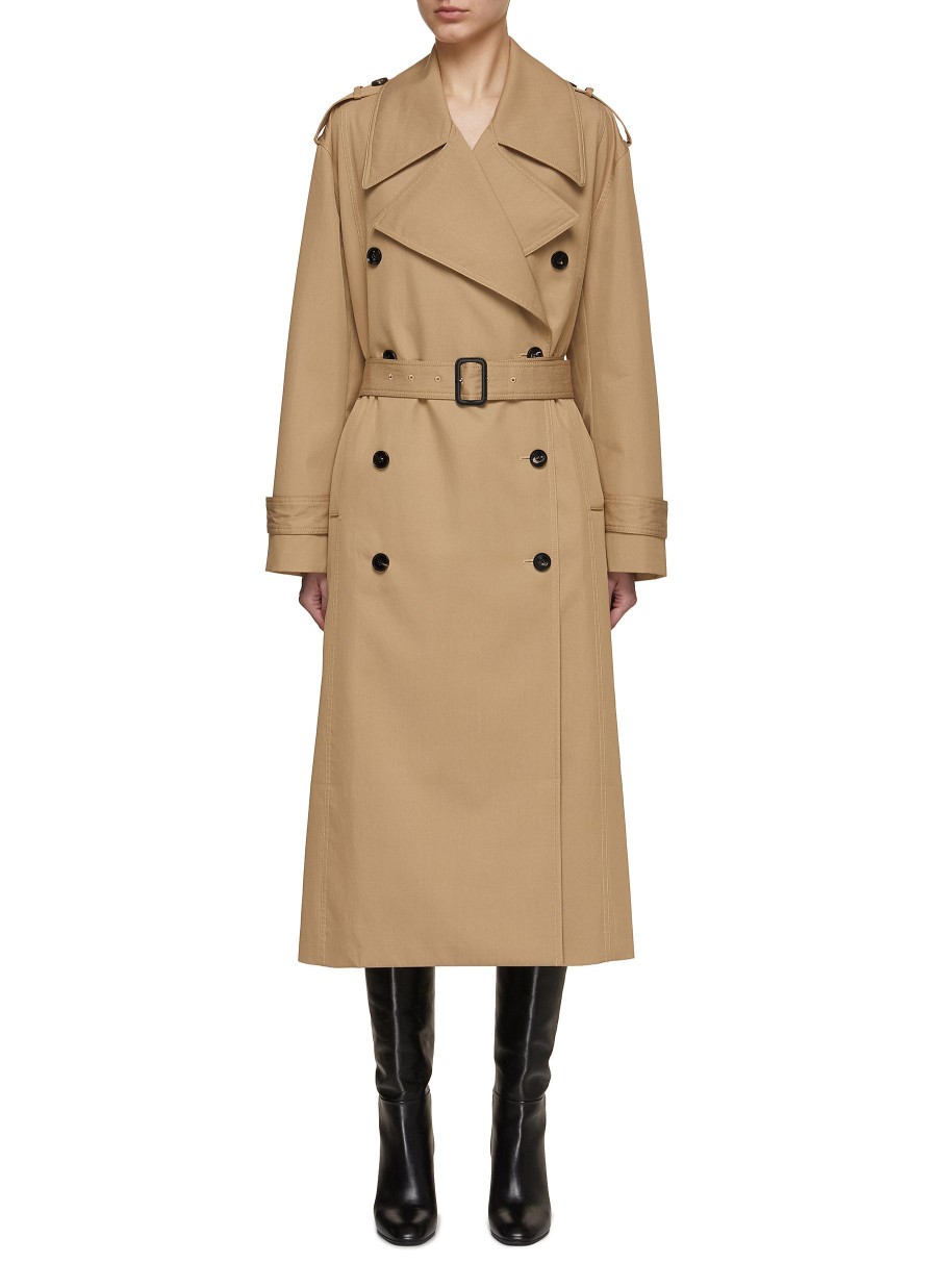 Women CO Coats | Double Breasted Trench Coat