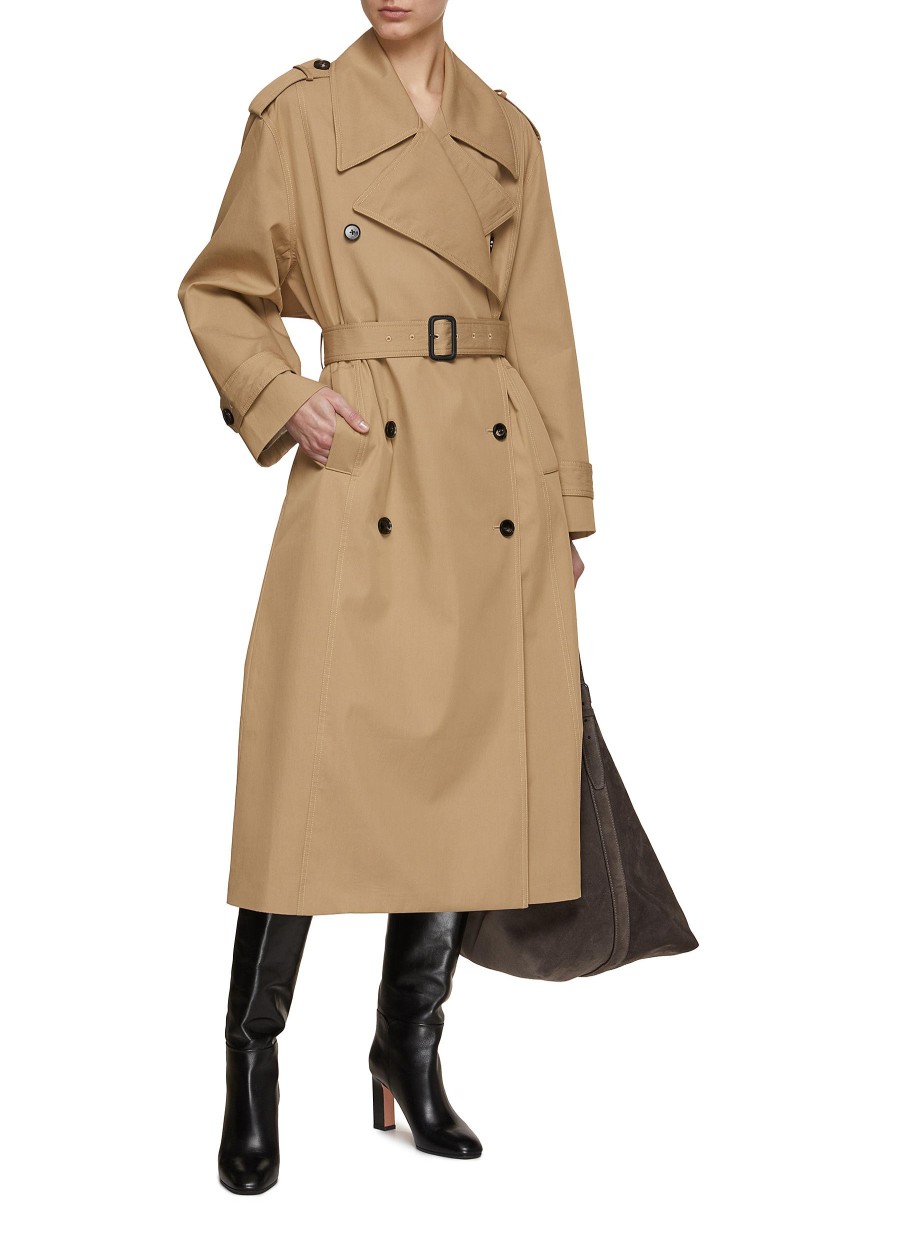 Women CO Coats | Double Breasted Trench Coat