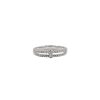 Women LC COLLECTION JEWELLERY Fine Jewellery | 18K White Gold Diamond Double Band Ring — Us 6.5