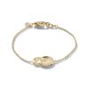 Women JOHN HARDY Fine Jewellery | Classic Chain Hammered 18K Gold Mandala Bracelet — Size Um