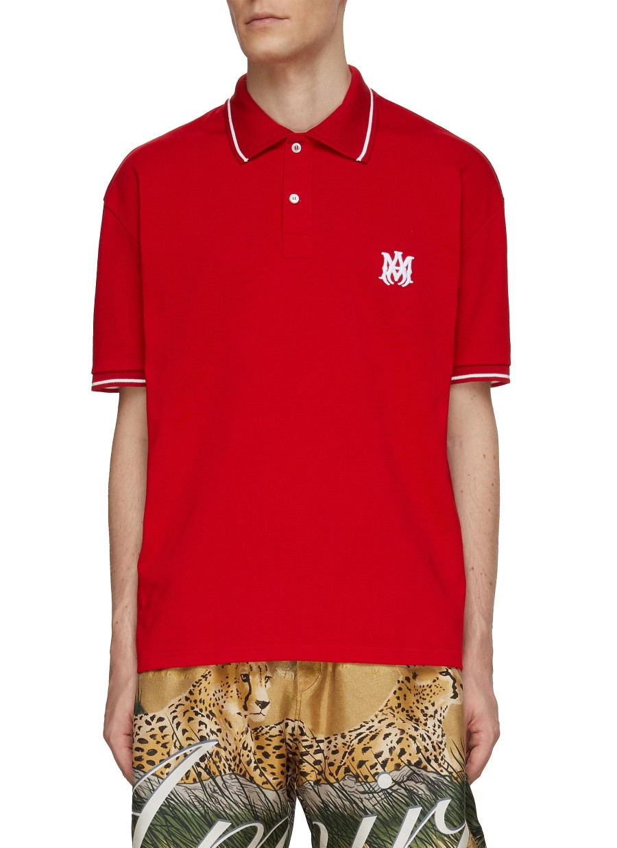 Men AMIRI Polos | Cotton Polo Shirt