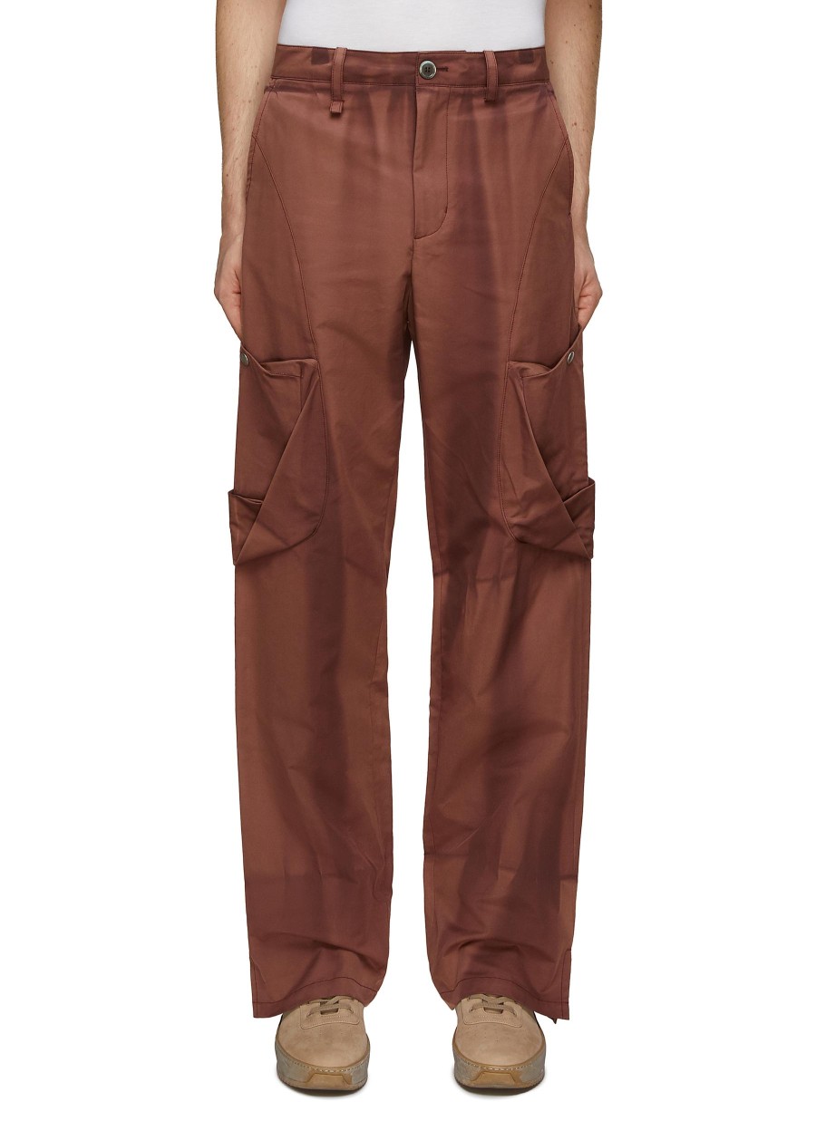 Men JIYONGKIM Pants | Sun Bleached Straight Leg Pants