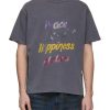 Men WE11DONE T-Shirts | Slogan Print Cotton T-Shirt