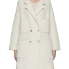 Women BRUNO MANETTI Coats | Double Breasted Waffle Wool Coat