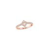 Women KORLOFF Fine Jewellery | Eclat 18K Rose Gold Diamond Ring