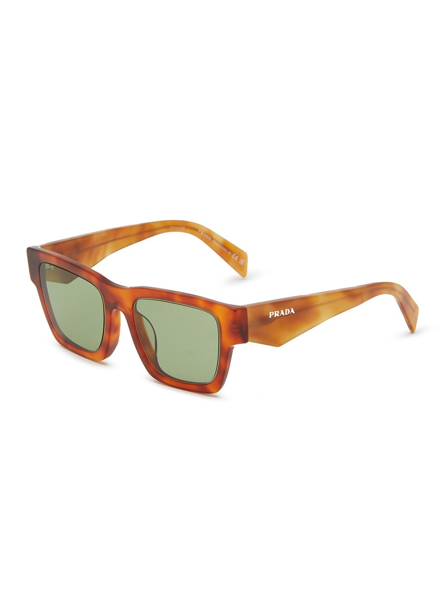 Women PRADA Eyewear | Acetate Pillow Sunglasses