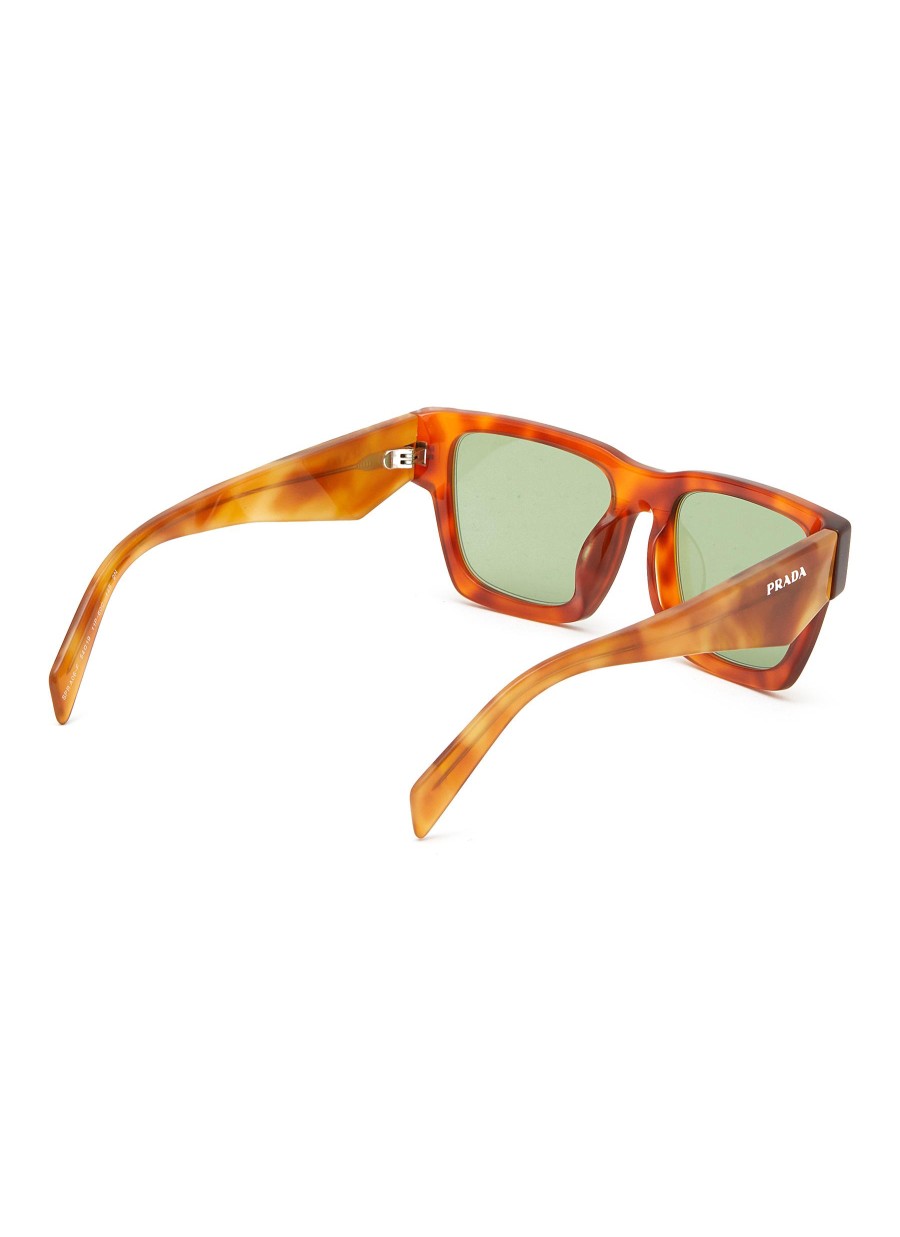 Women PRADA Eyewear | Acetate Pillow Sunglasses