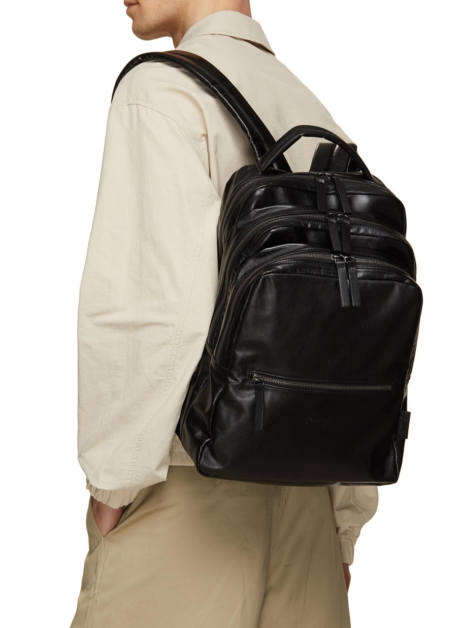 Men MARSÈLL Backpacks | Triparto Leather Backpack