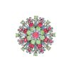 Women LANE CRAWFORD VINTAGE ACCESSORIES Vintage Accessories | Diamante Flower Brooch