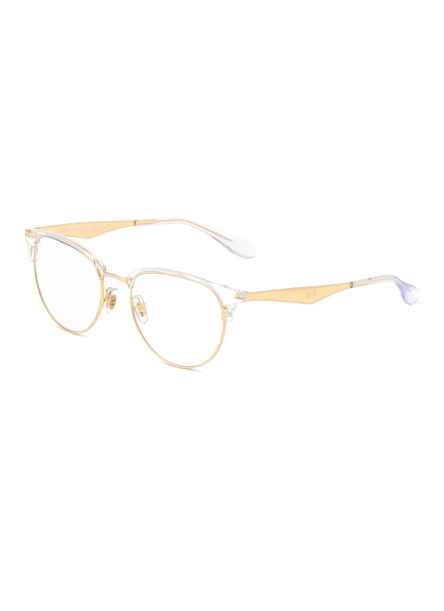 Women RAY BAN Eyewear | Metal Phantos Wayfarer Optical Glasses