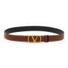 Men VALENTINO Belts | Vlogo Reversible Leather Belt