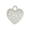 Women LC COLLECTION JEWELLERY Fine Jewellery | 18K White Gold Heart Charm Pendant