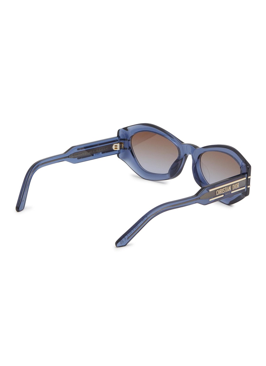 Women DIOR Eyewear | Diorsignature B1U Acetate Butterfly Sunglasses