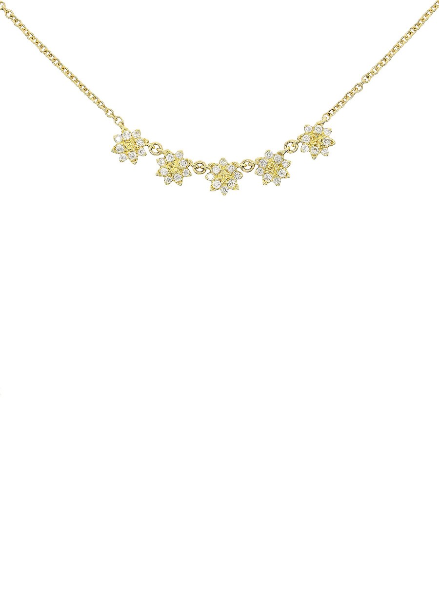 Women LC COLLECTION JEWELLERY Fine Jewellery | 18K Gold Diamond Necklace