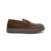 Men DOUCAL'S Flats | Suede Leather Penny Loafers