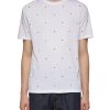 Men VALENTINO T-Shirts | All Over Spike Studs Regular Fit Cotton T-Shirt