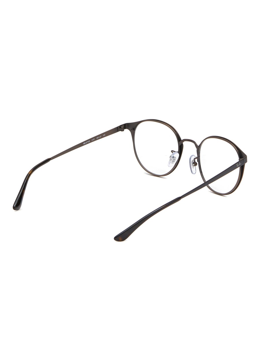 Women RAY BAN Eyewear | Metal Round Optical Glasses