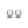 Men TATEOSSIAN Cufflinks | Rhodium Plated Sterling Silver Mother Of Pearl Cufflinks