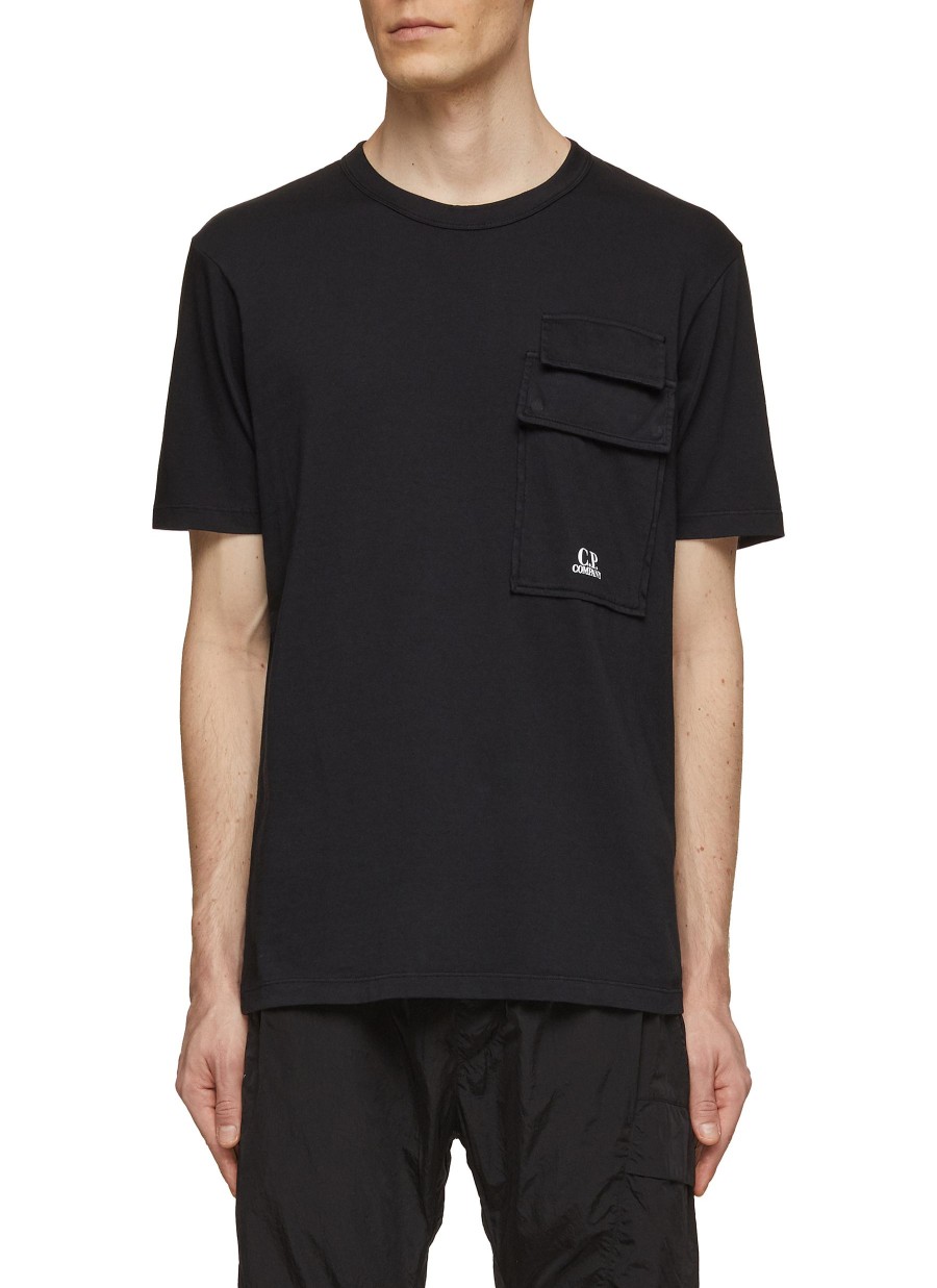 Men C.P. COMPANY T-Shirts | Twin Flap Pocket T-Shirt