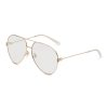 Men GUCCI Eyewear | Metal Aviator Optical Glasses