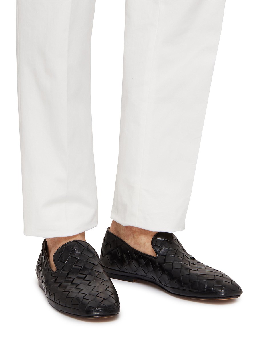 Men HENDERSON Flats | Guinea Nappa Leather Loafers