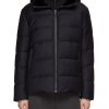 Men YVES SALOMON Jackets | Mink Collar Puffer Jacket