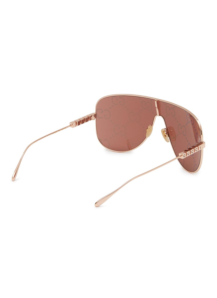 Men GUCCI Eyewear | Metal Aviator Sunglasses