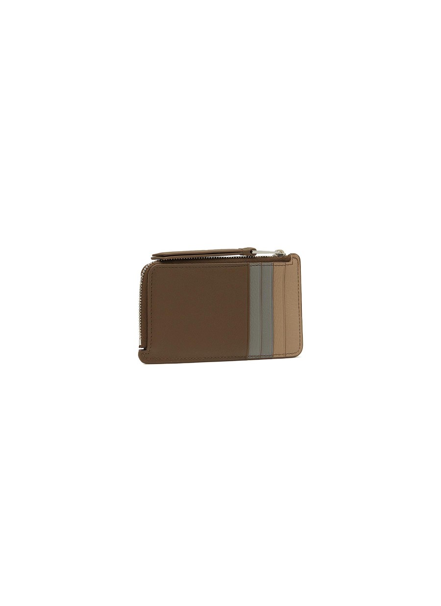 Men LOEWE Small Leather Goods | Puzzle Leather Coin Cardholder